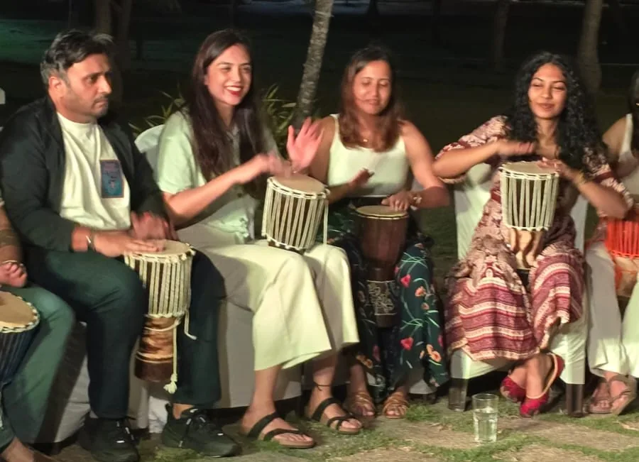 Leadership development through interactive drum circle activities